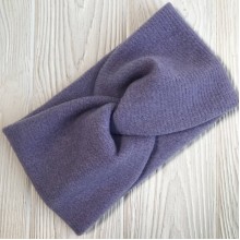 Повязка ангора рубчик, 11х21 см, фиолетовая, шт.