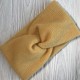 Повязка ангора рубчик, 11х21 см, горчичная, шт.