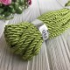 Шнур декоративный, 5 мм, оливковый, рулон 9 м Шнур декоративный, 5 мм, оливковый, рулон 9 м