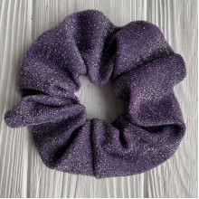 Скранч блеск, 12 см, фиолетовый, шт.