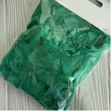 Перья (L00567), зеленые, упаковка