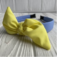 Обруч софт солоха Ukraine, 2,5 см, желто-голубой, шт.