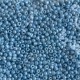 Бисер непрозрачный, размер 12/0, небесно-голубой перламутр (123), упаковка 400 г