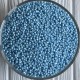 Бисер непрозрачный, размер 12/0, небесно-голубой перламутр (123), упаковка 400 г