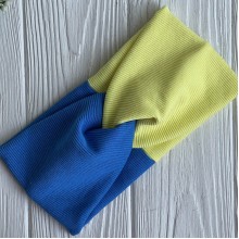 Повязка рубчик Ukraine, 11 см, сине-желтая, шт.