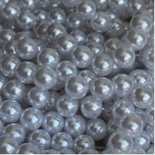 Жемчуг на нити Vip, 12 мм, белый, упаковка 500 г