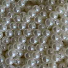 Жемчуг на нити Vip, 12 мм, молочный, упаковка 500 г