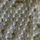 Жемчуг на нити Vip, 12 мм, молочный, упаковка 500 г