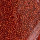 Бисер прозрачный, размер 12/0, рыжо-красный (25), упаковка 400 г