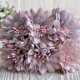 Хризантема тканинна з фатином, 4 см, лілово-рожева, упаковка 48 шт.