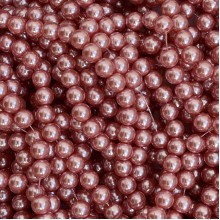 Жемчуг на нити Vip, 8 мм, розово-пудровый, упаковка 500 г