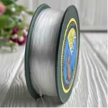 Леска (мононить), 0,5 мм, прозрачная, рулон 100 м