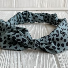 Повязка софт солоха леопард, 25 см, голубо-серая, шт.