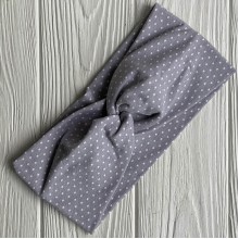 Повязка стрейч кулир, 10х21 см, серая в мелкий горох, шт. Повязка стрейч кулир, 10х21 см, серая в мелкий горох, шт.