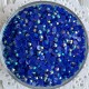 Стрази непрозорі з перламутром, 5 мм, темно-синій, упаковка 30000 шт.