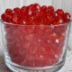 Хрусталь круглый, 10 мм, красный, упаковка 500 г