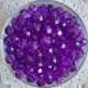 Кришталь круглий, 10 мм, темно-фіолетовий, упаковка 500 г
