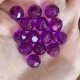 Кришталь круглий, 10 мм, темно-фіолетовий, упаковка 500 г Кришталь круглий, 10 мм, темно-фіолетовий, упаковка 500 г