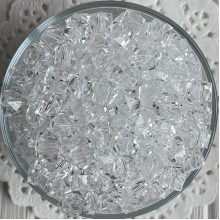 Хрусталь кубовидный, 10 мм, прозрачный, упаковка 500 г