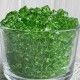 Хрусталь кубовидный, 10 мм, светло-зеленый, упаковка 500 г