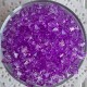 Хрусталь кубовидный, 10 мм, сиреневый, упаковка 500 г