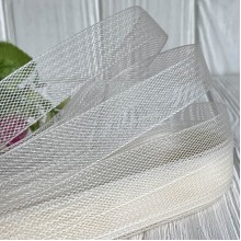 Регилин матовый, 2 см, молочный, рулон 23 м