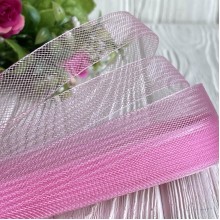 Регилин матовый, 2 см, розовый, рулон 23 м