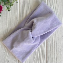 Повязка спорт велюр mini, 9х18 см, светло-лиловая, шт.
