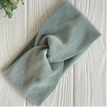 Повязка спорт велюр mini, 9х18 см, мятная, шт.