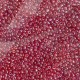 Бисер прозрачный, размер 12/0, красный (105), упаковка 400 г