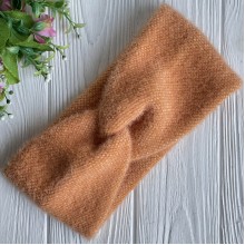 Повязка пушистик, 11х23 см, оранжевый, шт.