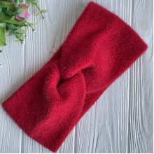 Повязка пушистик, 11х23 см, красный, шт.