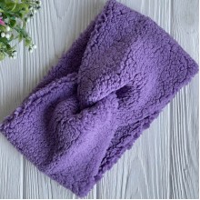 Повязка барашек, 12х23 см, фиолетовый, шт.