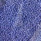 Бисер непрозрачный, размер 12/0, сине-фиолетовый (683), упаковка 400 г