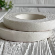 Тейп-лента, 12 мм, белая, рулон 27,5 м