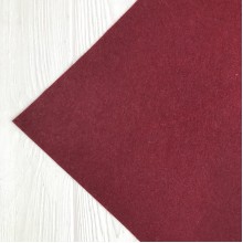 Фетр 1 мм, бургунди, 40 х 50 см