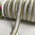 Лента велюр с узором