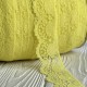 Мереживо нестрейчеве Аркадія, 4 см, жовте, рулон 270 м