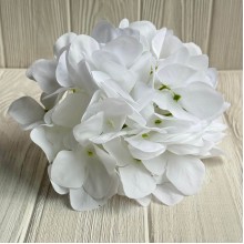 Гортензия (соцветие), 17 см, белый, шт.
