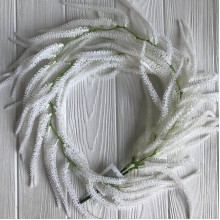 Свисающая ветка цветения плакучей ивы, 94 см, белый, шт.