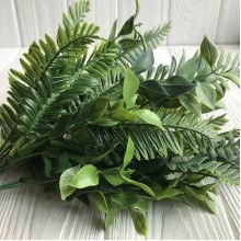 Гілка мікс рослин, 38 см, -зелений, шт.