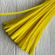 Синельная проволока простая, 6 мм х 30 см, желтый, 100 шт.