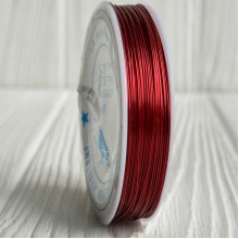 Проволока 0,37 мм, красная, упаковка 12 шт.