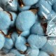 Хлопок стабилизированный (коробочка), 5-6 см, светло-бирюзовый, упаковка 20 шт.