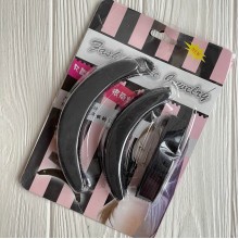 Заколка для придания обьема волос бампит, 8-14 см, черная, набор из 3 шт. Заколка для придания обьема волос бампит, 8-14 см, черная, набор из 3 шт.