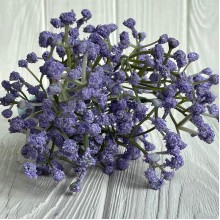 Ветка лобелии, 32 см, фиолетовая, 1 шт.