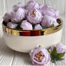 Бутон пиона, 4 см, нежно-лавандовый, упаковка 20 шт.
