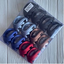 Краб для волос, матовый зуб (№5826), 5,5х3,5 см, упаковка 12 шт.