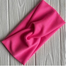 Повязка рубчик, 21х10 см, ярко-малиновый, шт.