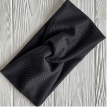 Повязка рубчик, 21х10 см, черный, шт.